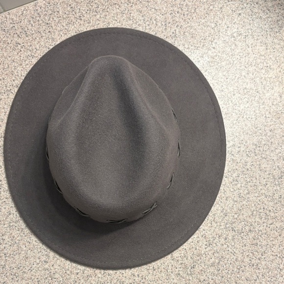 Target Charcoal Fedora with X Stitch - Picture 3 of 8